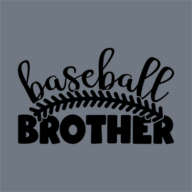 The InkMerge Baseball Brother DTF Transfer – Ready to Press features